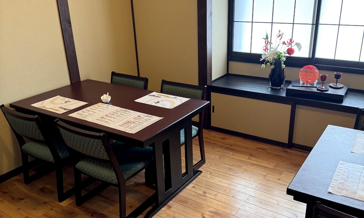 落ち着いた空間と個室をご用意